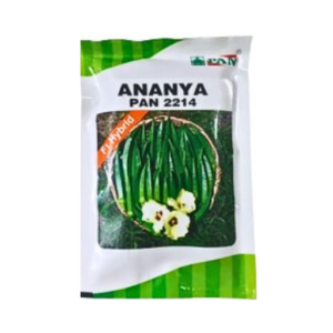 Pan (Pan 2214) Ananya F1 Hybrid Okra Bhendi Seeds