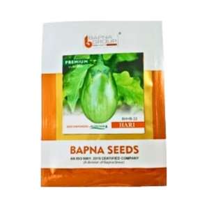 New Bapna BHHB-22 Hari Premium F1 Hybrid Brinjal Seeds