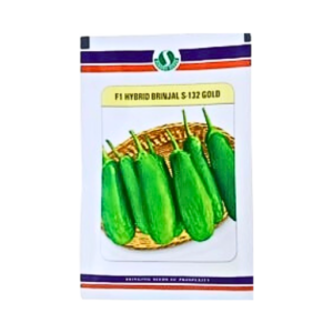 Sungro S-132 Gold F1 Hybrid Brinjal Seeds