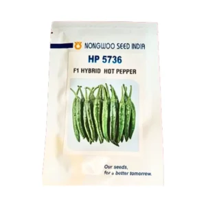 New Nongwoo Hp 5736 F1 Hybrid Hot Pepper Chilli Seeds