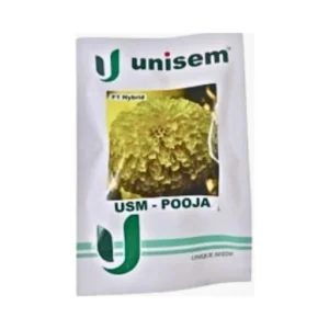 New Unisem USM-pooja F1 Hybrid Marigold Flower Seeds